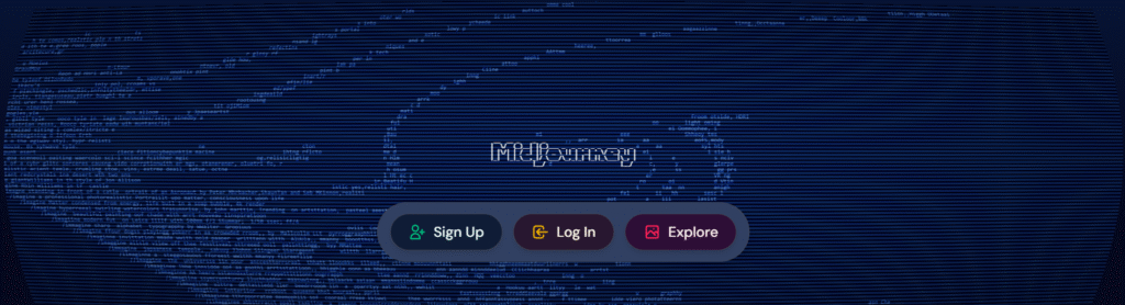 High-quality digital art generated by Midjourney, one of the top AI tools for social media content visuals.